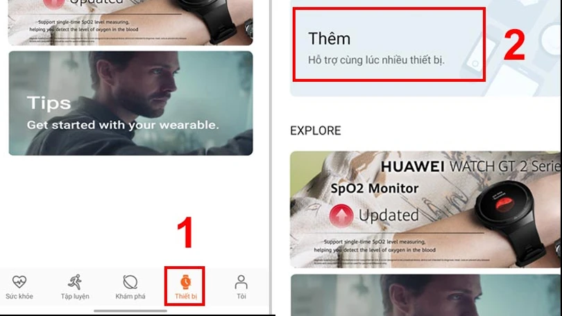 Hướng dẫn kết nối đồng hồ Huawei Watch Fit 3 với app Huawei Health