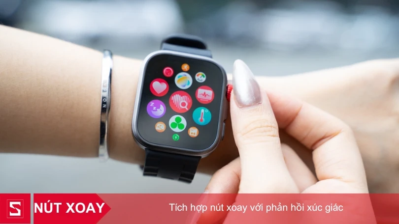 Điều khiển trực quan và dễ dàng với nút xoay Haptic