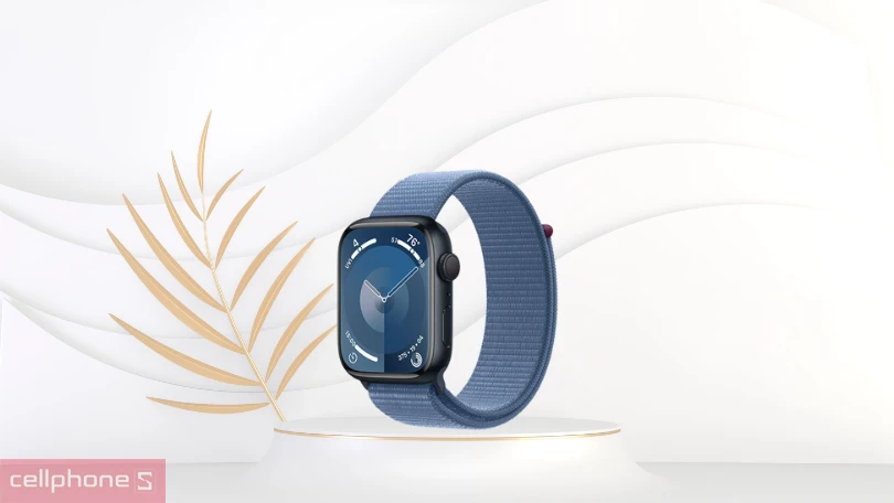 Apple Watch Series 9 41mm GPS viền nhôm dây vải tối giản nhưng sang trọng, tiện lợi 