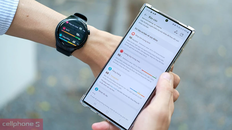 Đồng hồ Huawei Watch 4 – Thiết kế sang trọng, theo dõi sức khỏe thông minh