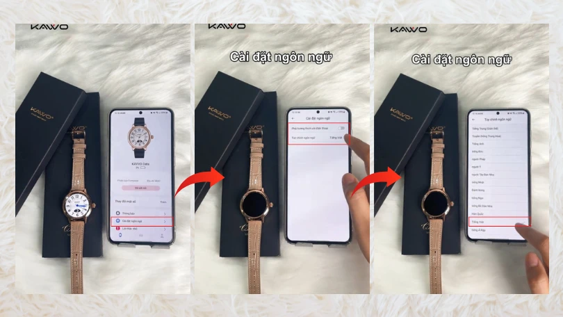 Sau khi đã tải xuống, bạn hãy mở ứng dụng Kavvo Connect và chọn mục Thêm thiết bị/Add Device