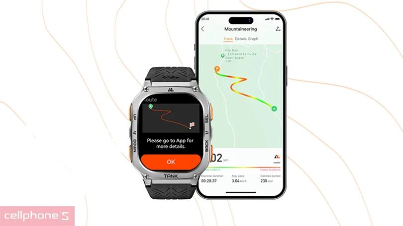 Hướng dẫn kết nối đồng hồ thông minh Kospet Tank M3 Ultra với điện thoại