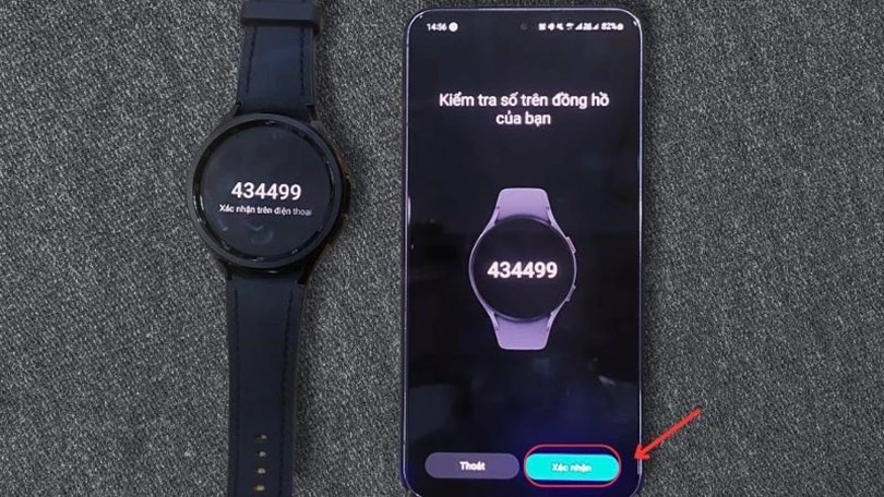 Cách kết nối điện thoại với Samsung Galaxy Watch6 Classic 43mm