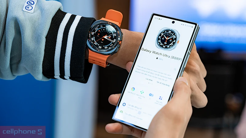 Hướng dẫn kết nối Samsung Galaxy Watch Ultra với smartphone