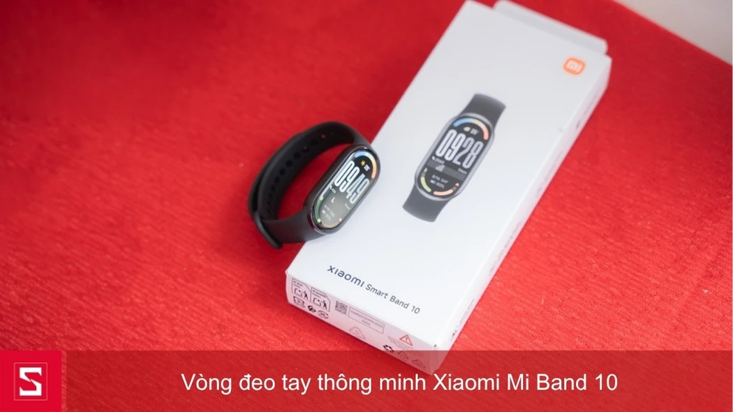 Hình ảnh toàn diện của vòng đeo tay thông minh Xiaomi Smart Band 10