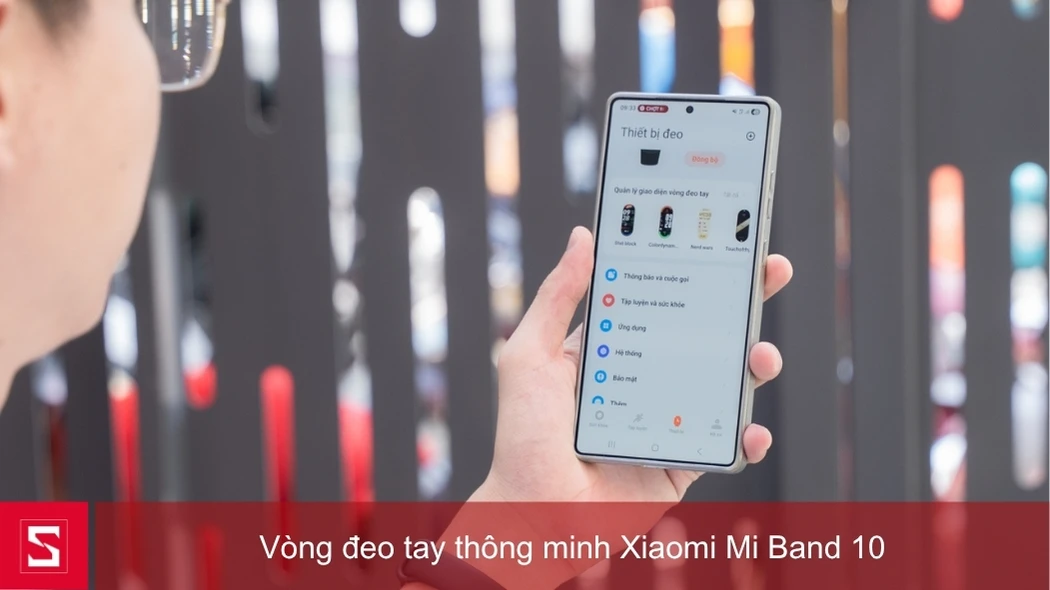 Tải ứng dụng Mi Fitness để kết nối vòng đeo tay thông minh Xiaomi Mi Band 10 với điện thoại