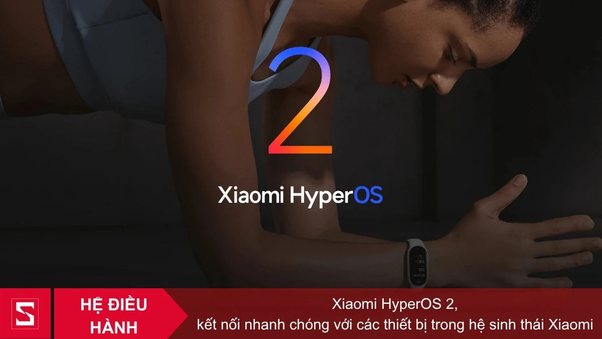 Mi Band 10 sử dụng hệ điều hành Xiaomi HyperOS 2 giúp không bỏ lỡ các thông báo quan trọng