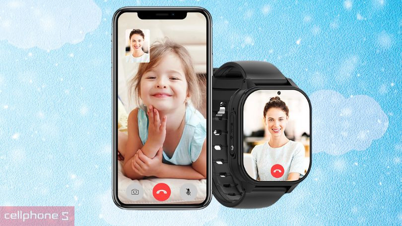 Khả năng video call, cảnh báo SOS của đồng hồ định vị trẻ em Wonlex KT19
