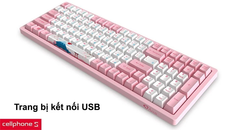 Trang bị kết nối USB, không gây ồn ào