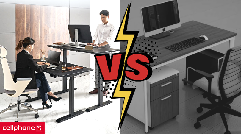 Bàn ghế công thái học khác gì bàn ghế văn phòng tiêu chuẩn?