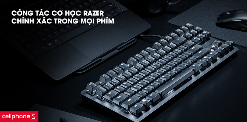 Bàn phím cơ Razer Blackwidow Lite Silent