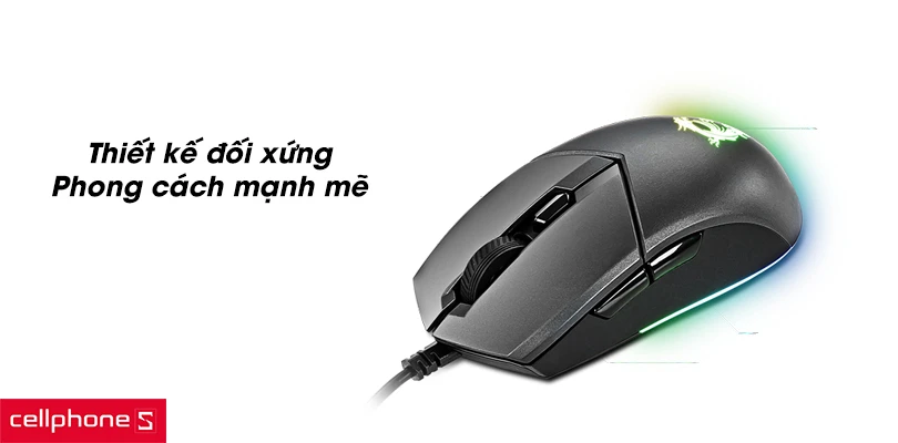 Chuột gaming có dây MSI Clutch GM11 