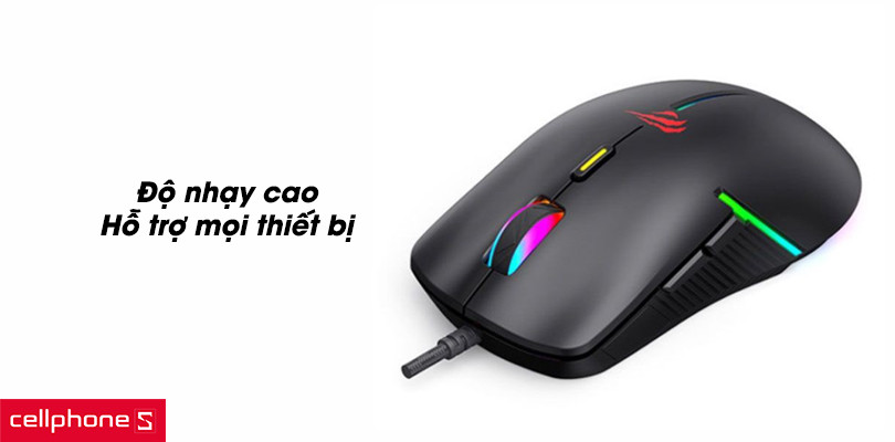 Độ nhạy cao, hỗ trợ mọi thiết bị