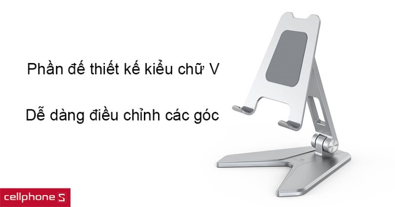 Giá đỡ iPad/Tablet S-CASE Boneruy đế chữ V