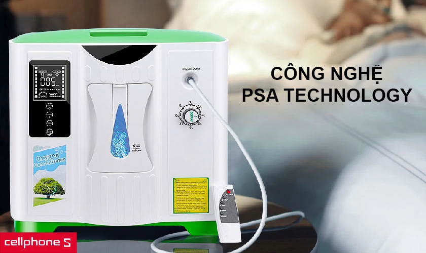 Công nghệ tách khí oxy nguyên chất PSA technology