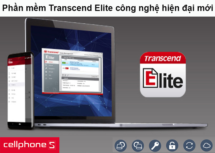 Phần mềm Transcend Elite công nghệ hiện đại mới