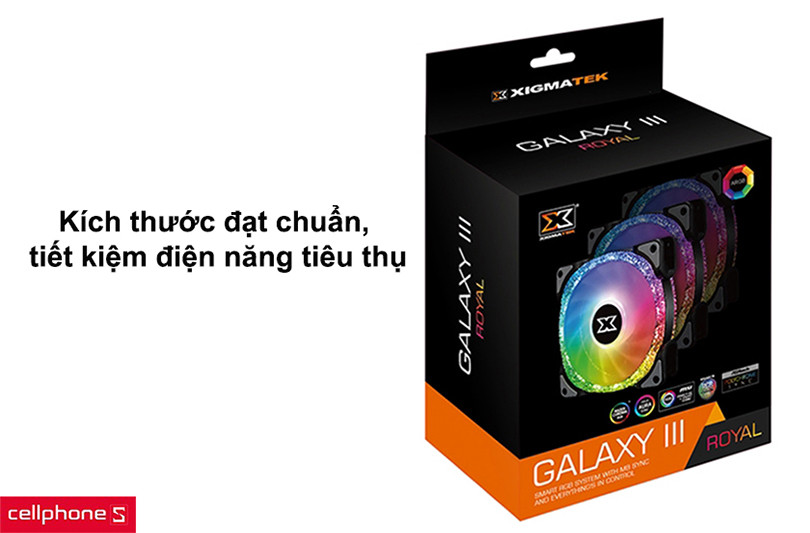 Kích thước đạt chuẩn, tiết kiệm điện năng tiêu thụ