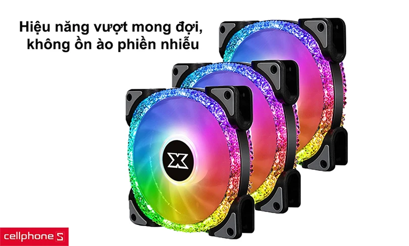 Hiệu năng vượt mong đợi, độ ồn thấp
