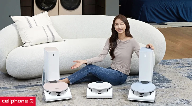 Robot hút bụi Samsung - bước cải tiến trong công nghệ dọn dẹp