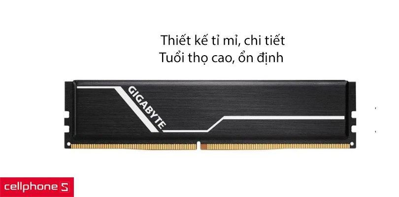 RAM PC Gigabyte 8GB DDR4 2666 GP-GR26C16S8K1HU408
