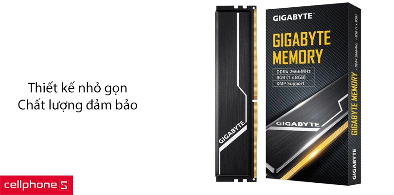 RAM PC Gigabyte 8GB DDR4 2666 GP-GR26C16S8K1HU408