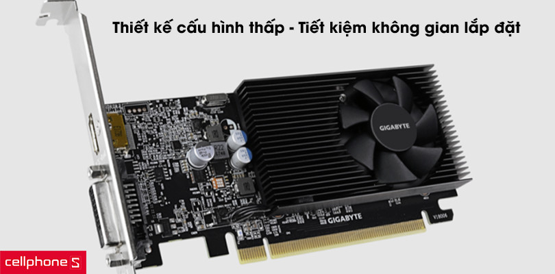 VGA Gigabyte GT 1030 Low Profile D4 2G