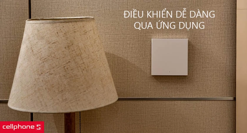 Kết nối trực tiếp với điện thoại thông qua ứng dụng điều khiển từ xa