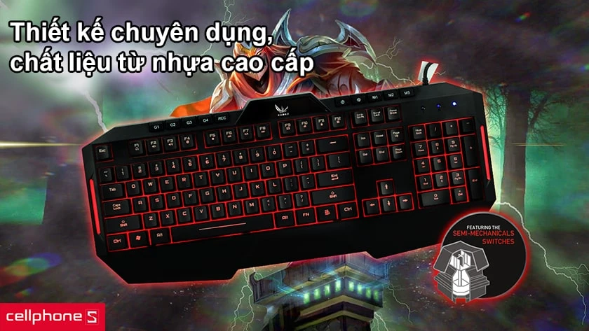 Bàn phím Gaming ZADEZ G-852K