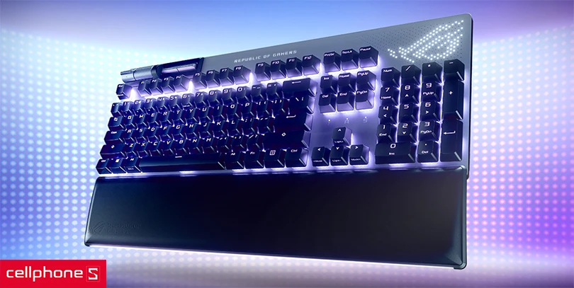 Đánh giá thiết kế bàn phím cơ Asus ROG Strix Flare II Animate RGB