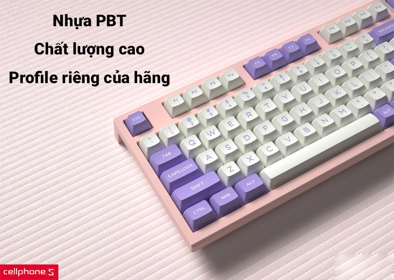 Bàn phím cơ không dây Flesport Fl980SAM Sam Cerci