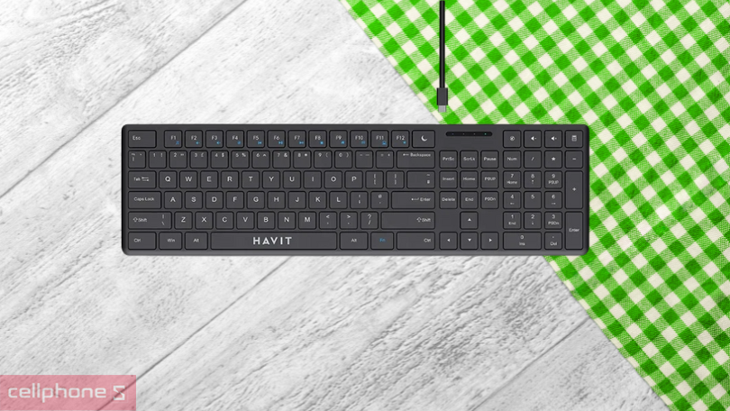Đánh giá thiết kế bàn phím Havit KB252