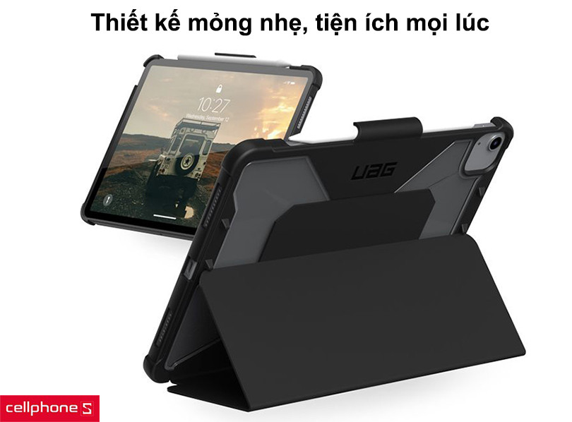 Bao da iPad Air 5 2022 UAG chống sốc Plyo