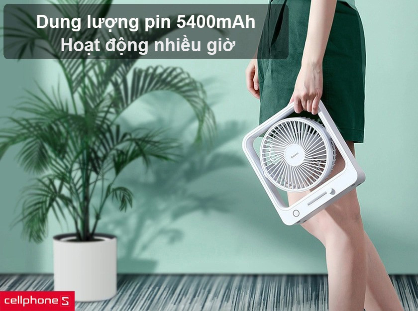 pin 5400 mAh