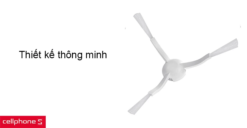 Bộ 2 chổi quét cạnh robot hút bụi Dreame D9 Pro