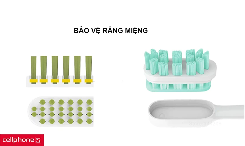 Bộ 3 Đầu Bàn Chải Thay Thế Xiaomi Mi Electric Toothbrush Head (GUM CARE)