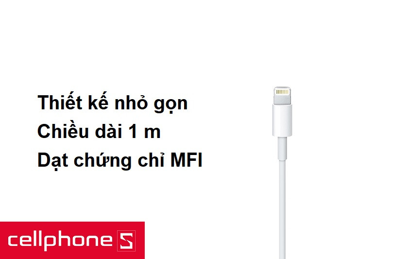 Chiều dài 1 m, đạt chứng chỉ MFI