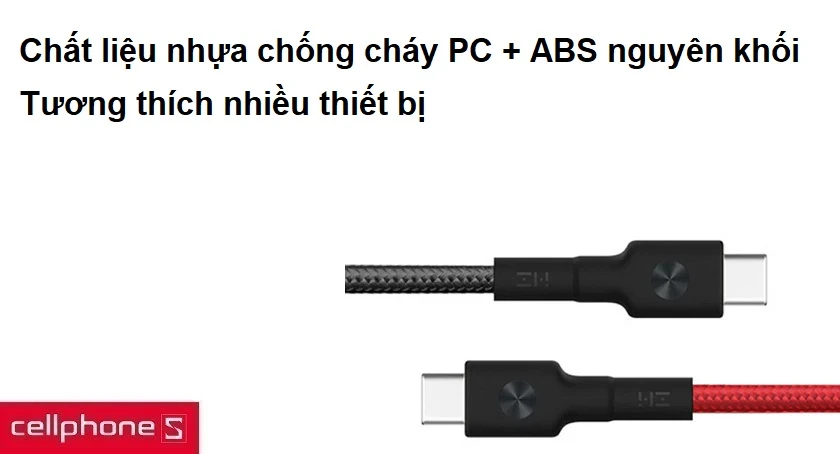 Chiều dài dây 1M, tăng hiệu suất sạc tăng thêm 30%