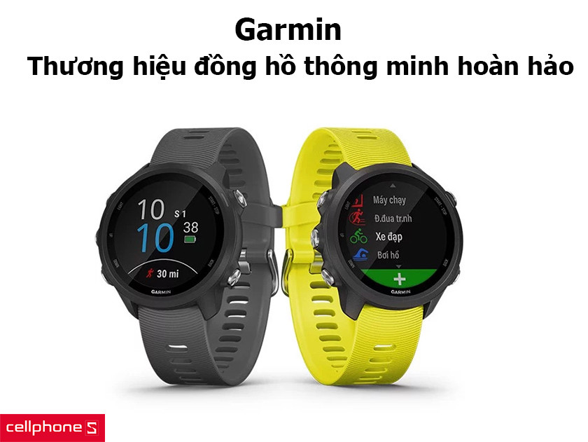 Garmin – Thương hiệu đồng hồ thông minh hoàn hảo