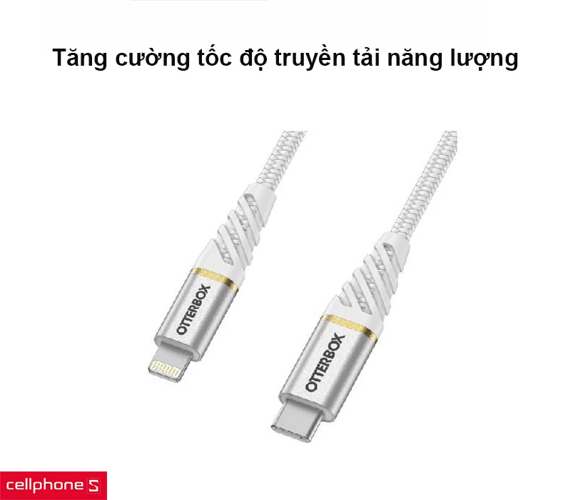 Cáp OtterBox USB-C to lightning dài 1m