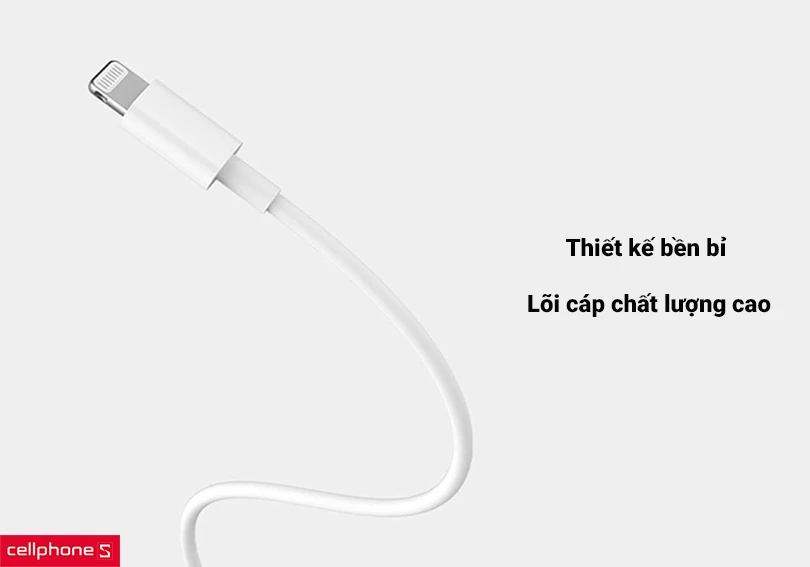 Đánh giá thiết kế cáp Xiaomi Mi USB-C to Lightning 1m