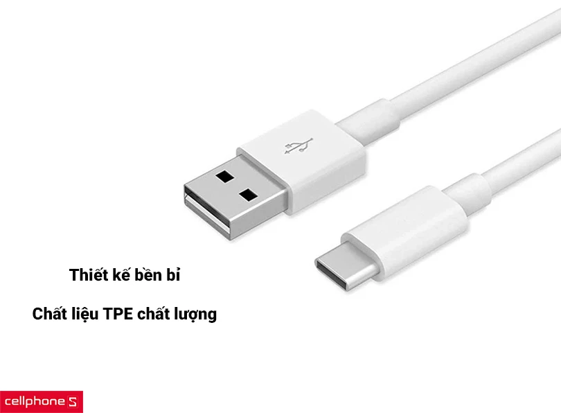 Đánh giá thiết kế Cáp Xiaomi Mi USB-C 1m