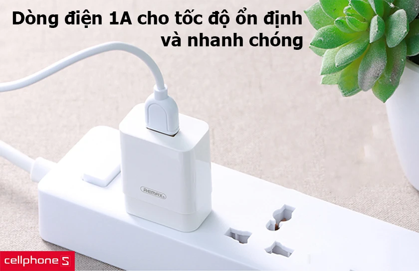 Dòng điện an toàn 1A, tốc độ ổn định và nhanh chóng