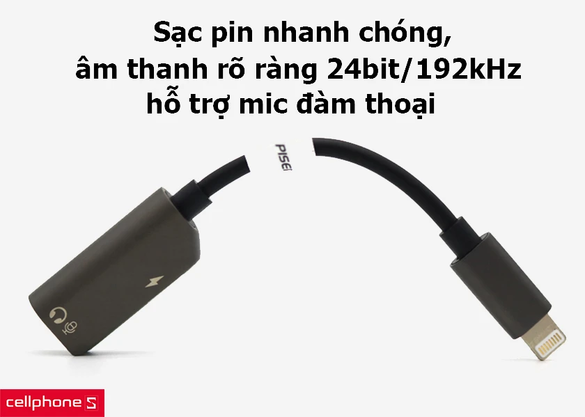 Sạc pin nhanh chóng, âm thanh truyền tải ổn định, hỗ trợ mic đàm thoại