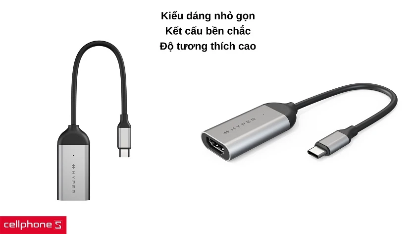 Kiểu dáng nhỏ, kết cấu bền chắc, tương thích tốt