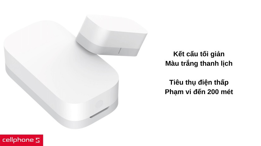 Lắp đặt dễ dàng, phạm vi kết nối 200 mét thiết lập cửa thông minh