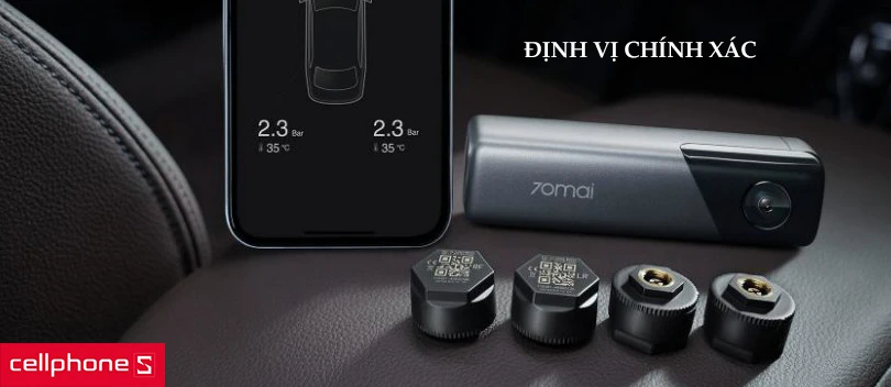 Camera hành trình 70mai Dash Cam M500 128GB 