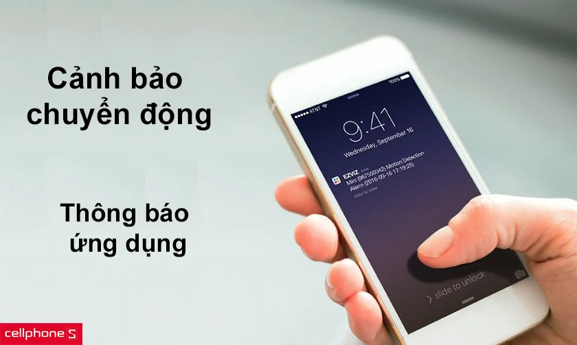 Cảnh báo chuyển động khu vực giám sát