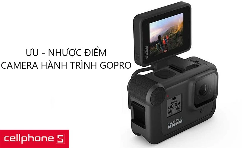 Ưu điểm ấn tượng của camera hành trình GoPro