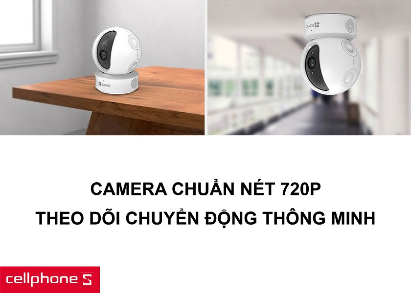 Camera chuẩn nén hình ảnh H.264 đi kèm với theo dõi chuyển động thông minh
