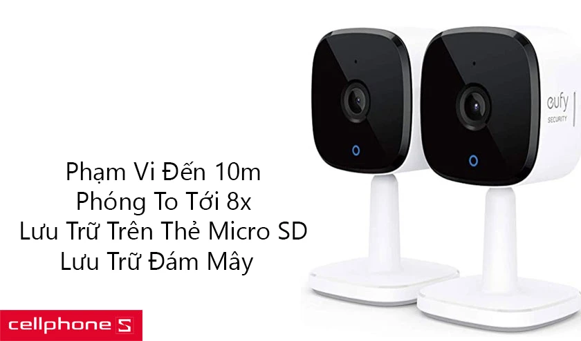 Camera thông minh tích hợp nhiều tính năng bảo vệ an ninh cho mọi nhà